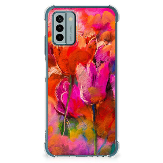 Back Cover Nokia G22 Tulips