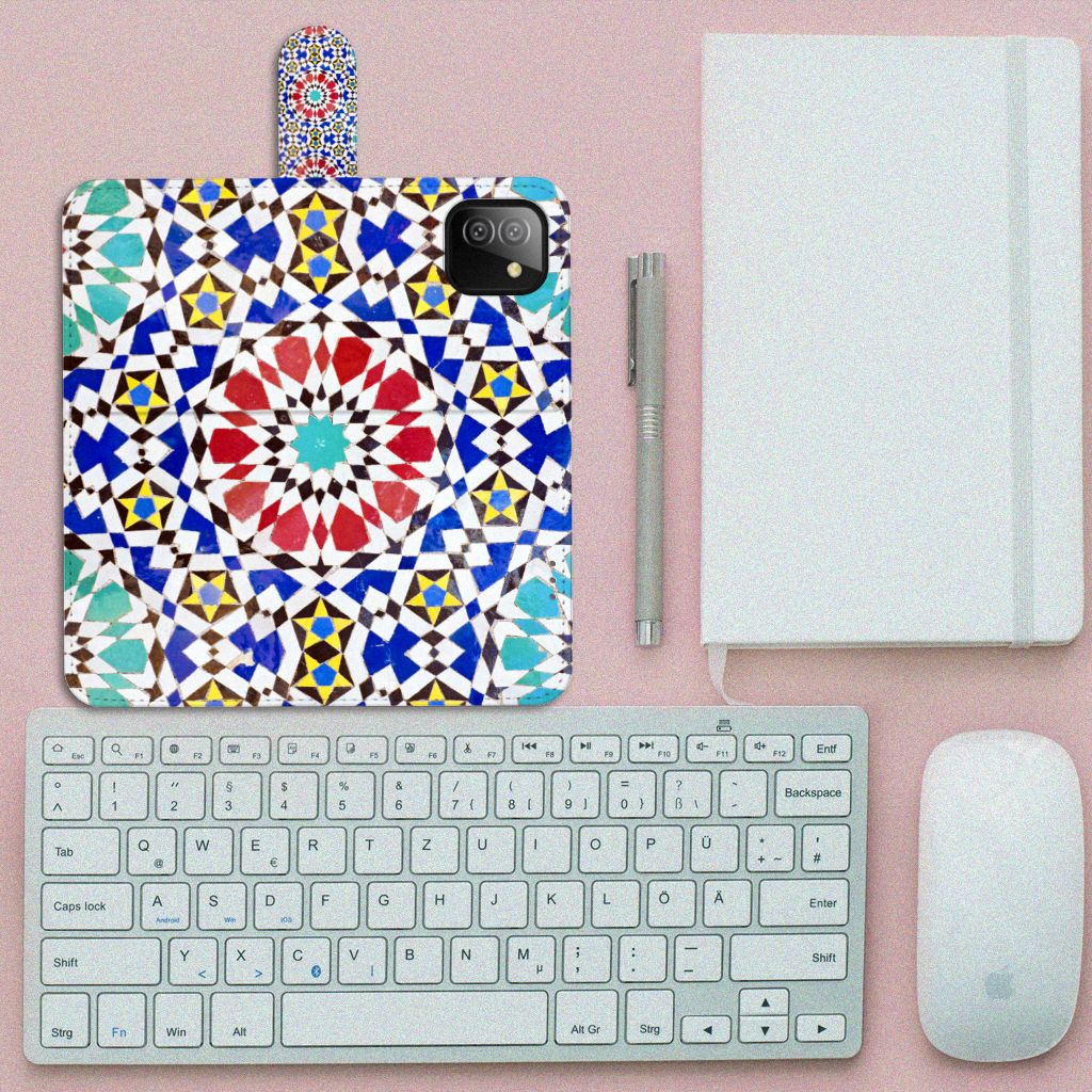 Samsung Galaxy A03 Bookcase Mozaïek