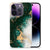 TPU Siliconen Hoesje voor Apple iPhone 14 Pro Marmer Groen