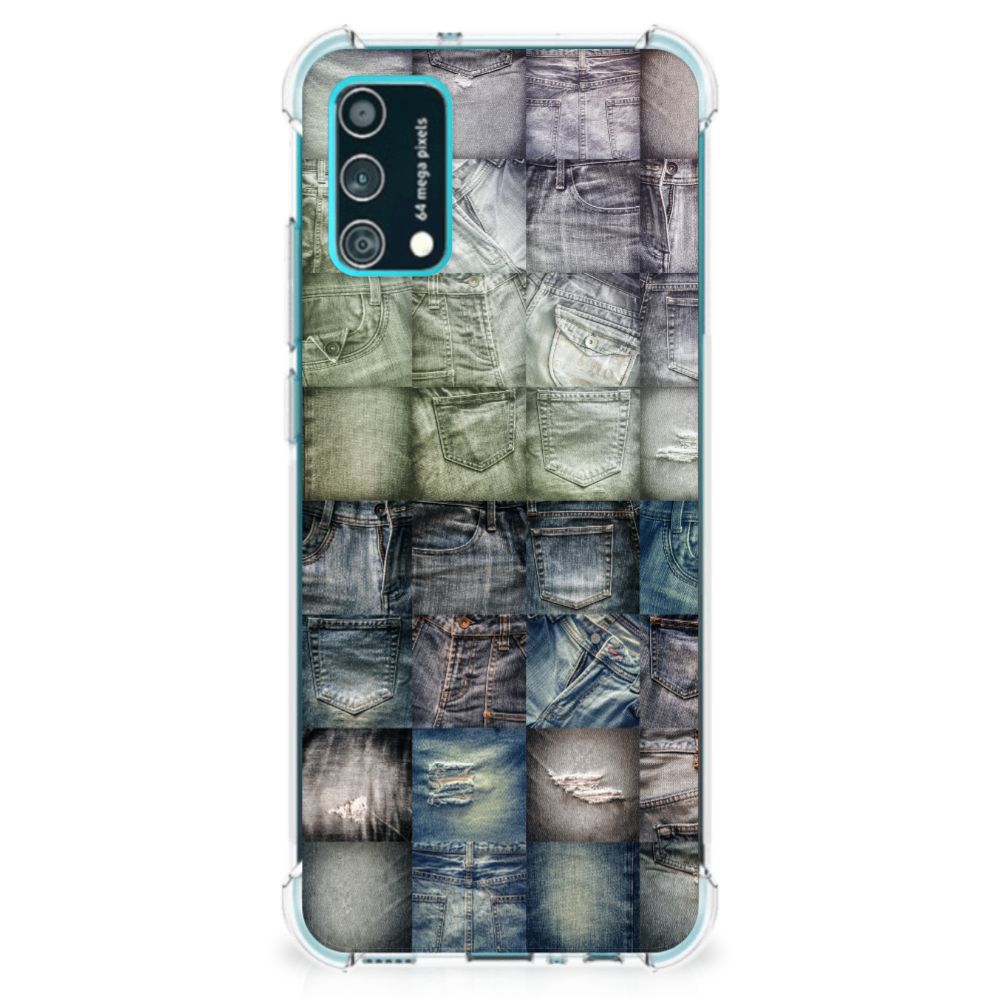 Anti Shock Bumper Case Samsung Galaxy M02s | A02s Spijkerbroeken B2C Telecom