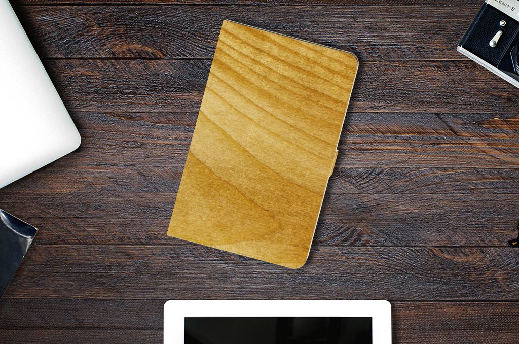 Samsung Galaxy Tab S6 Lite | S6 Lite (2022) Tablet Book Cover Licht Hout