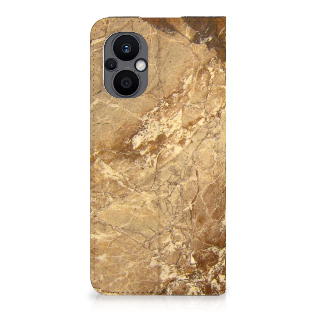 OPPO Reno8 Lite Standcase Marmer Creme - B2C Telecom