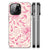 iPhone 14 Pro Max Bloemen Hoesje Pink Flowers
