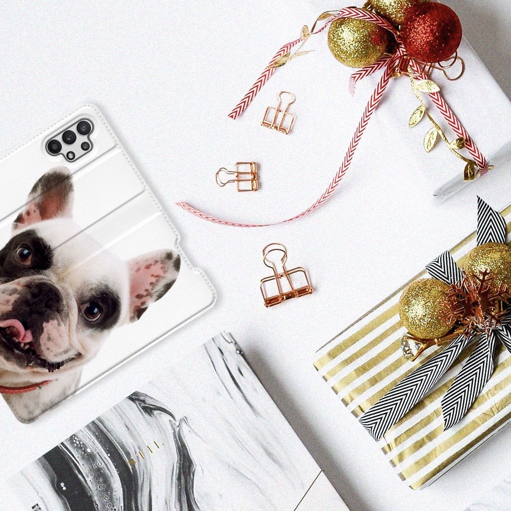 Samsung Galaxy A32 5G Hoesje maken Franse Bulldog - B2C Telecom