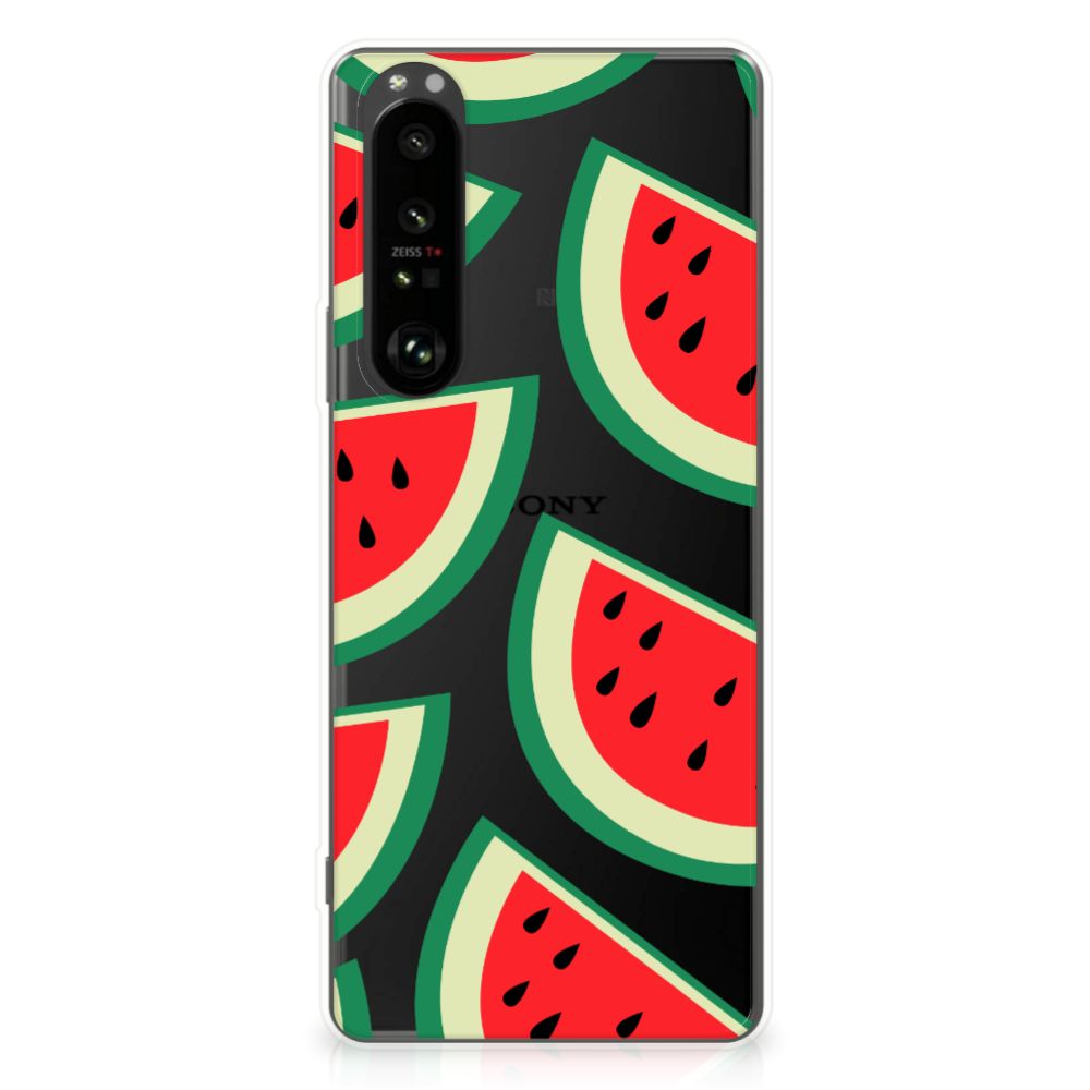 Sony Xperia 1 III Siliconen Case Watermelons