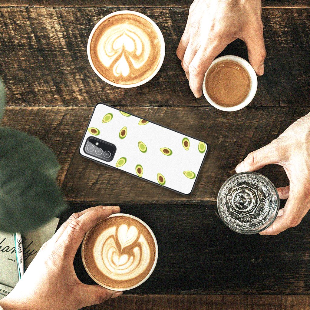 Samsung Galaxy M52 Back Cover Hoesje Avocado B2C Telecom