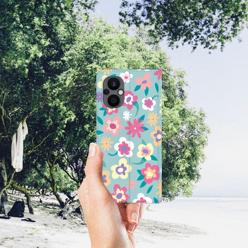 OPPO Reno8 Lite Smart Cover Flower Power - B2C Telecom