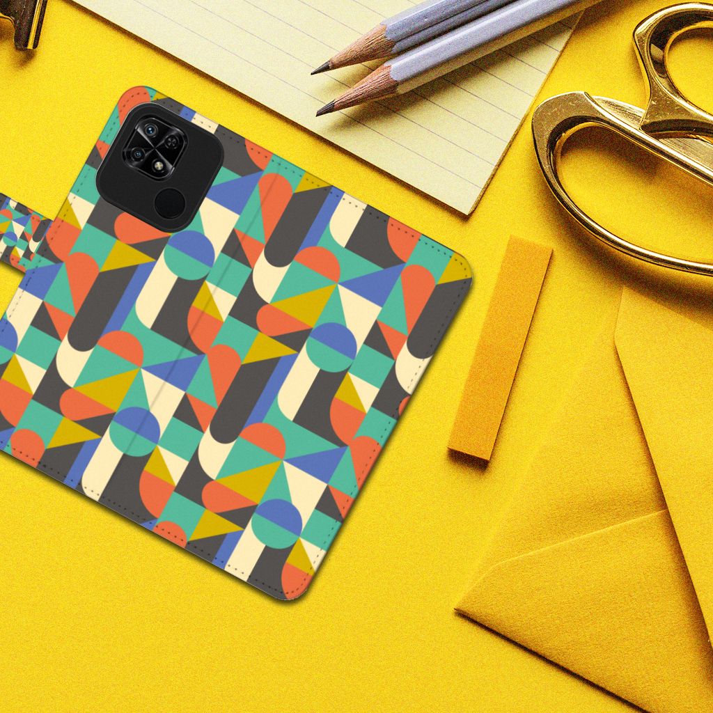 Xiaomi Redmi 10C Telefoon Hoesje Funky Retro