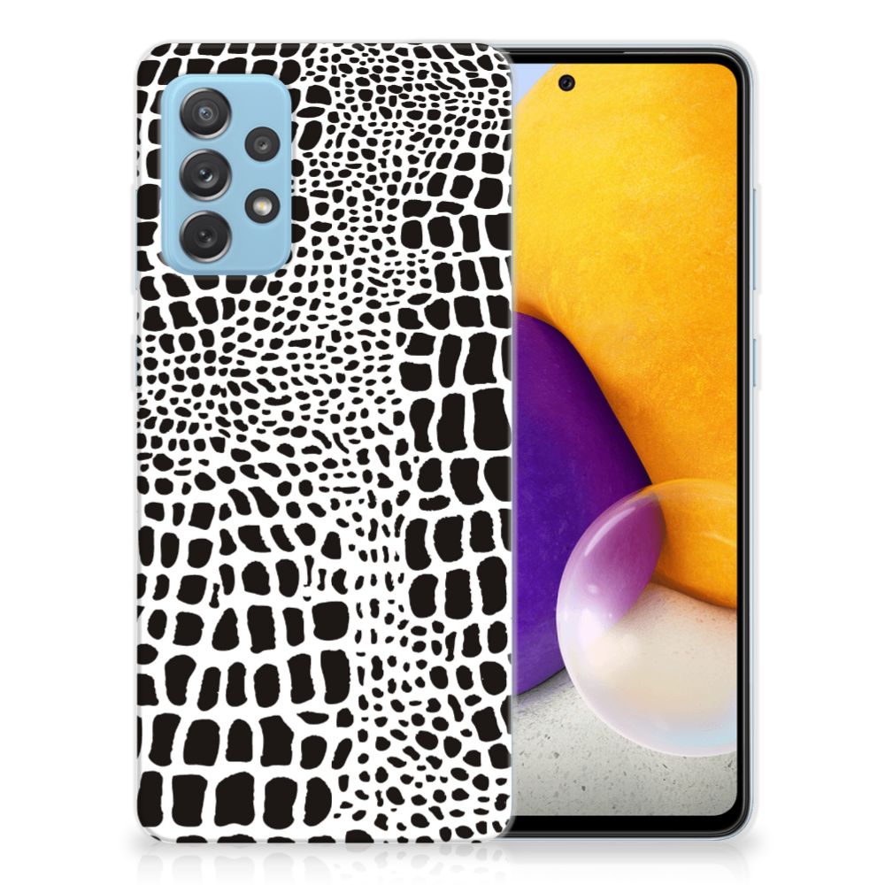 Samsung Galaxy A72 TPU Hoesje Slangenprint