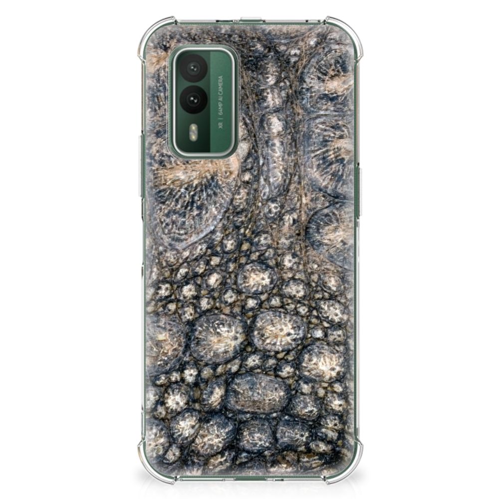 Nokia XR21 Case Anti-shock Krokodillenprint