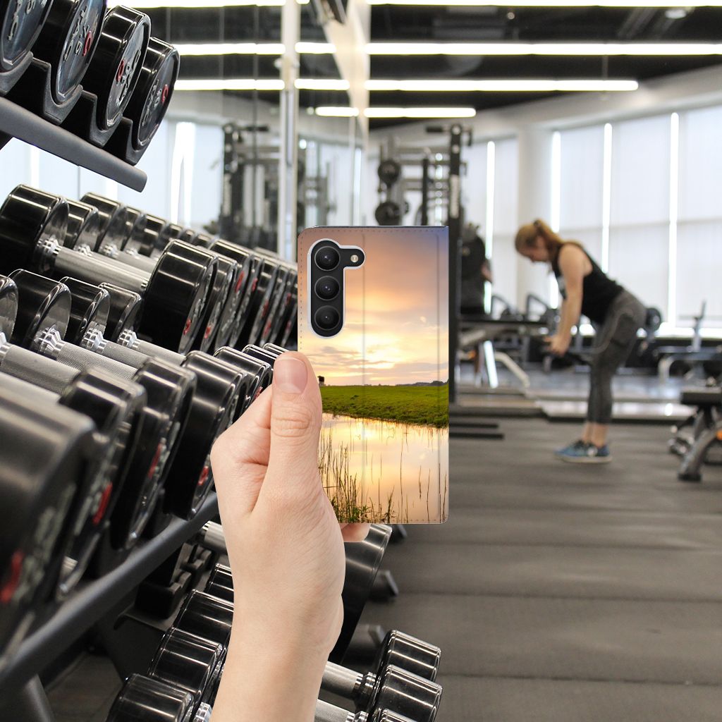 Samsung Galaxy S23 Hoesje maken Koe - B2C Telecom