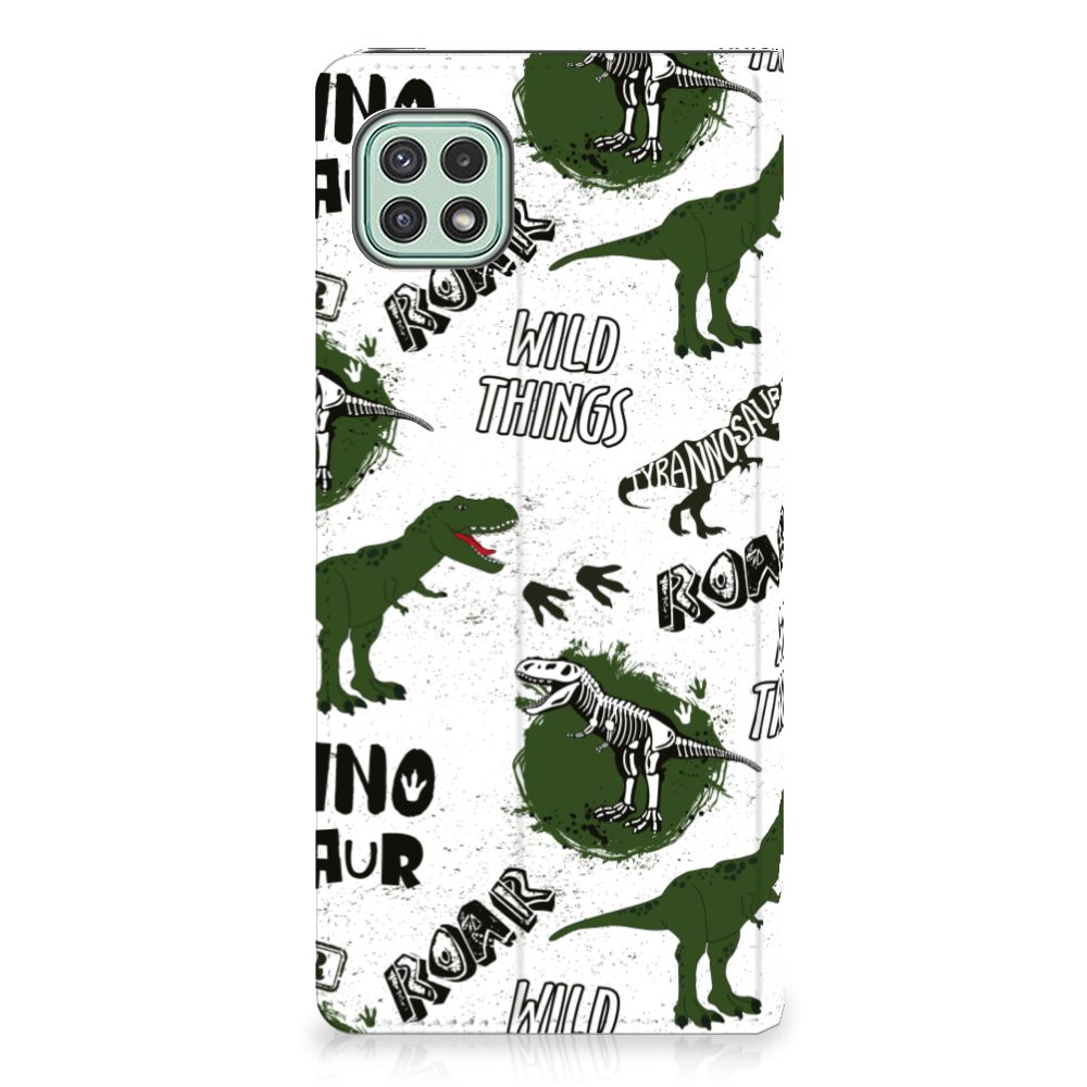 Hoesje maken voor Samsung Galaxy A22 5G Dinosaurus - B2C Telecom