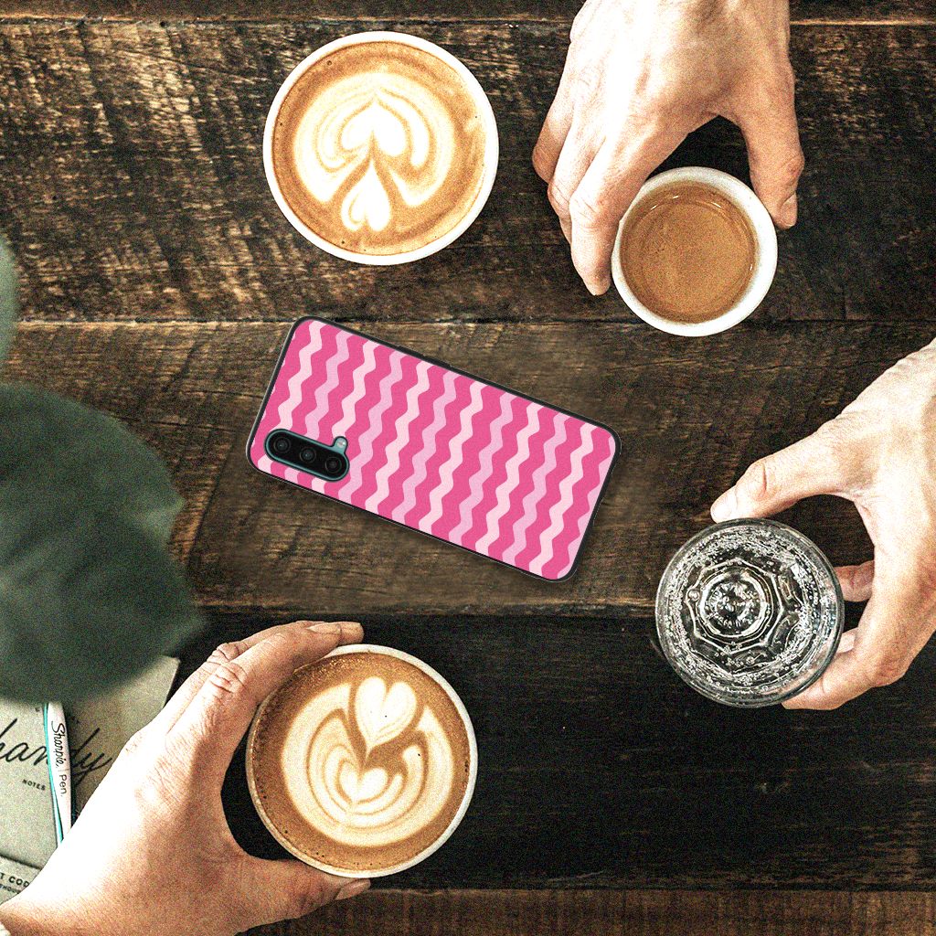 OnePlus Nord CE 5G Back Case Waves Pink B2C Telecom