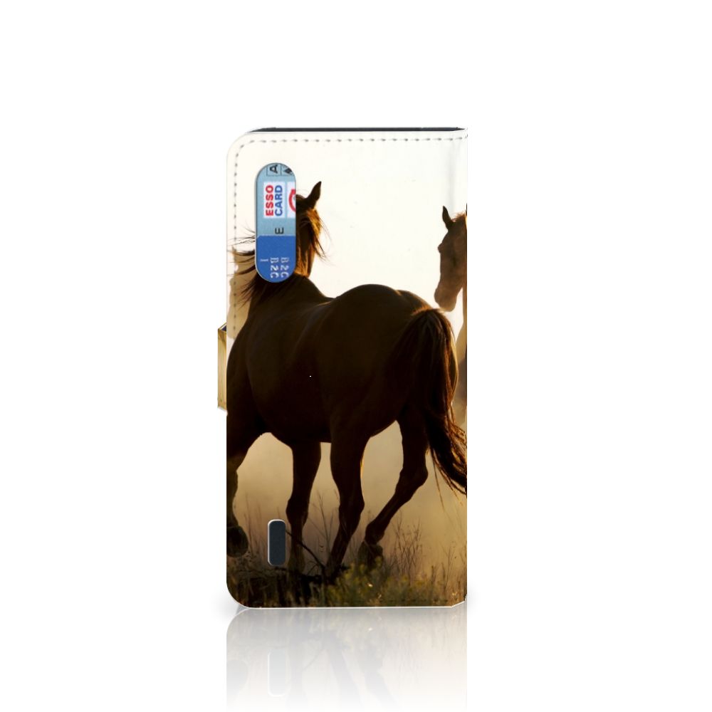 Xiaomi Mi 9 Lite Telefoonhoesje met Pasjes Design Cowboy