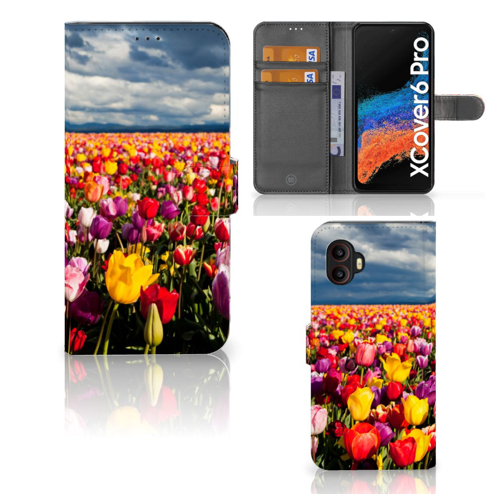 Samsung Galaxy Xcover 6 Pro Hoesje Tulpen