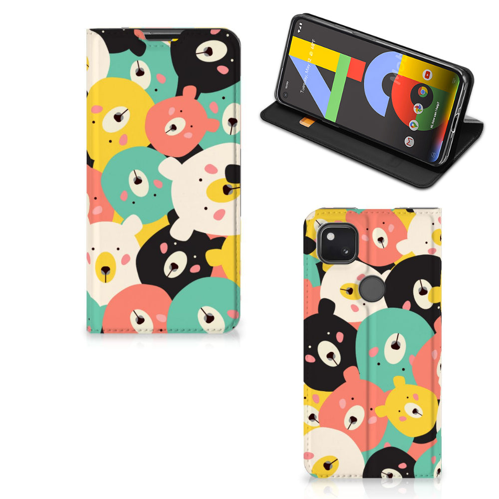 Google Pixel 4a Magnet Case Bears