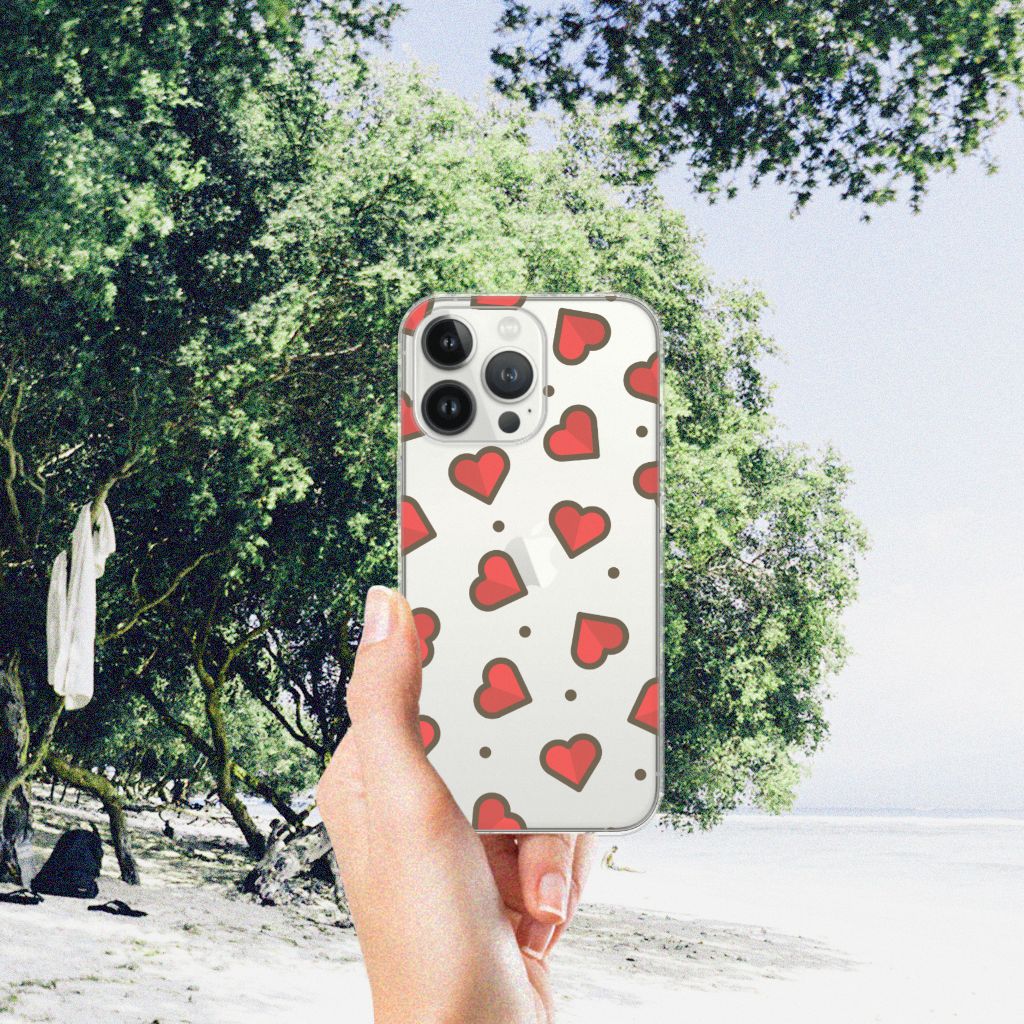 iPhone 13 Pro Max TPU bumper Hearts B2C Telecom