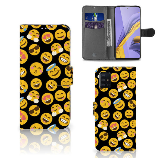 Samsung Galaxy A51 Telefoon Hoesje Emoji