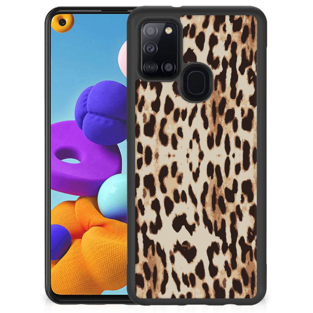 Samsung Galaxy A21s Back Cover Leopard