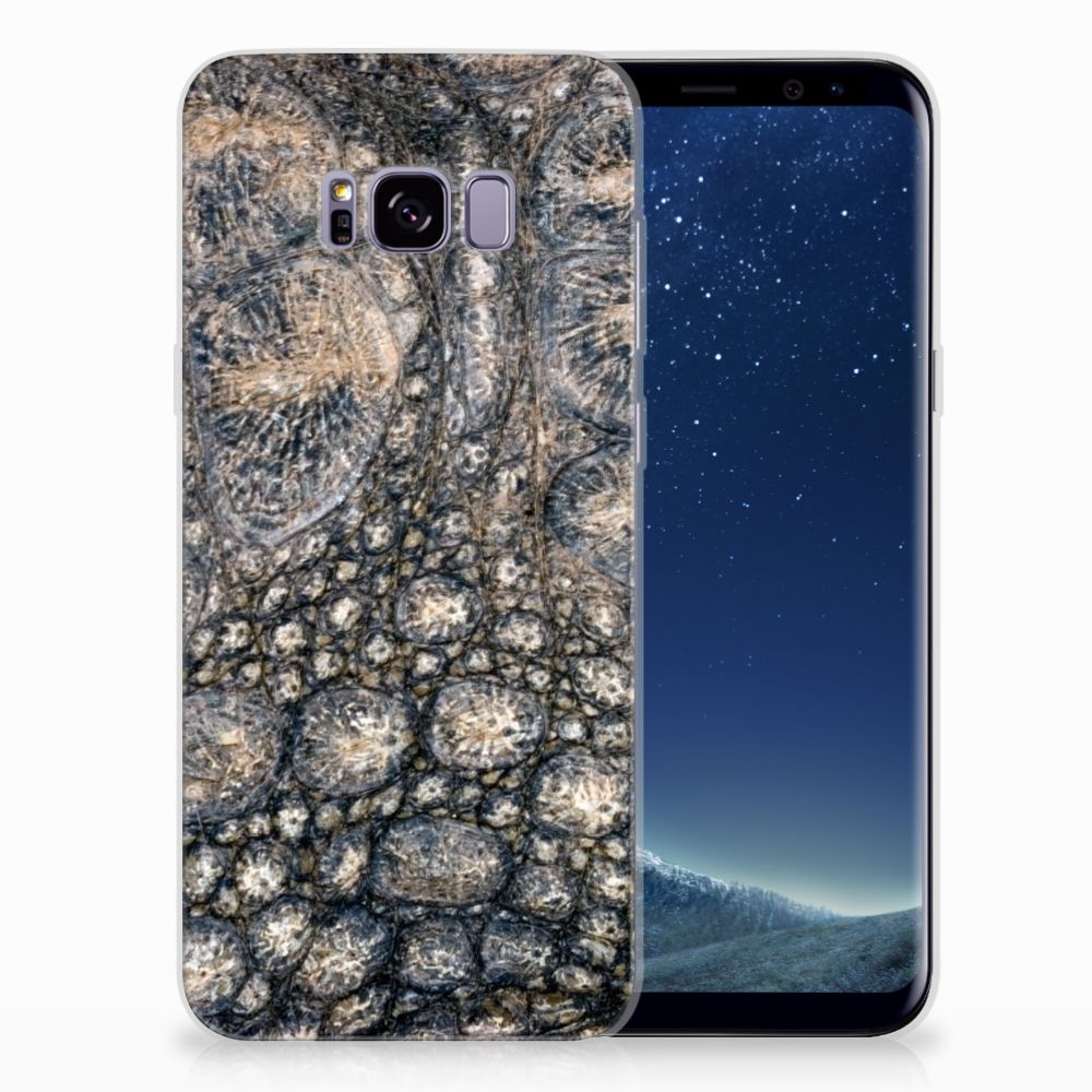 Samsung Galaxy S8 Plus TPU Hoesje Krokodillenprint