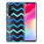 Xiaomi Mi Note 10 Lite TPU bumper Zigzag Blauw