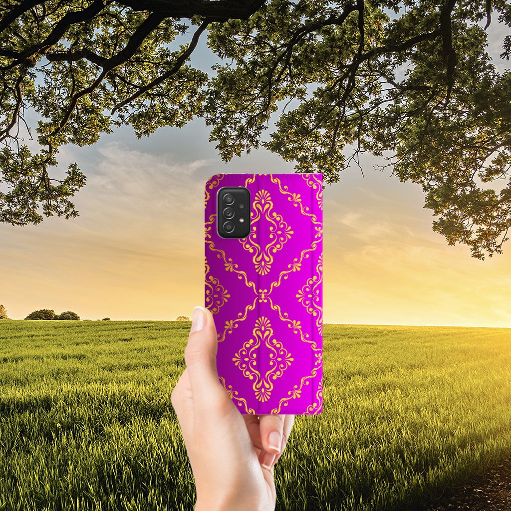 Telefoon Hoesje Samsung Galaxy A03s Barok Roze - B2C Telecom