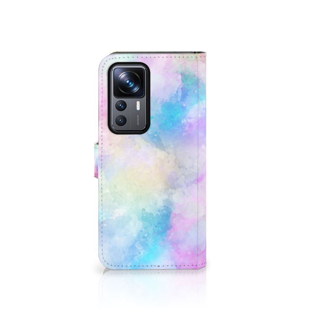Hoesje Xiaomi 12T | 12T Pro Watercolor Light in pastel watercolor design, colorful and unique mobile cover.