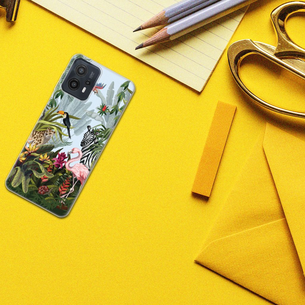 TPU Hoesje voor Motorola Moto G23 | G13 Jungle