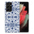 Samsung Galaxy S21 Ultra TPU Case Flower Blue