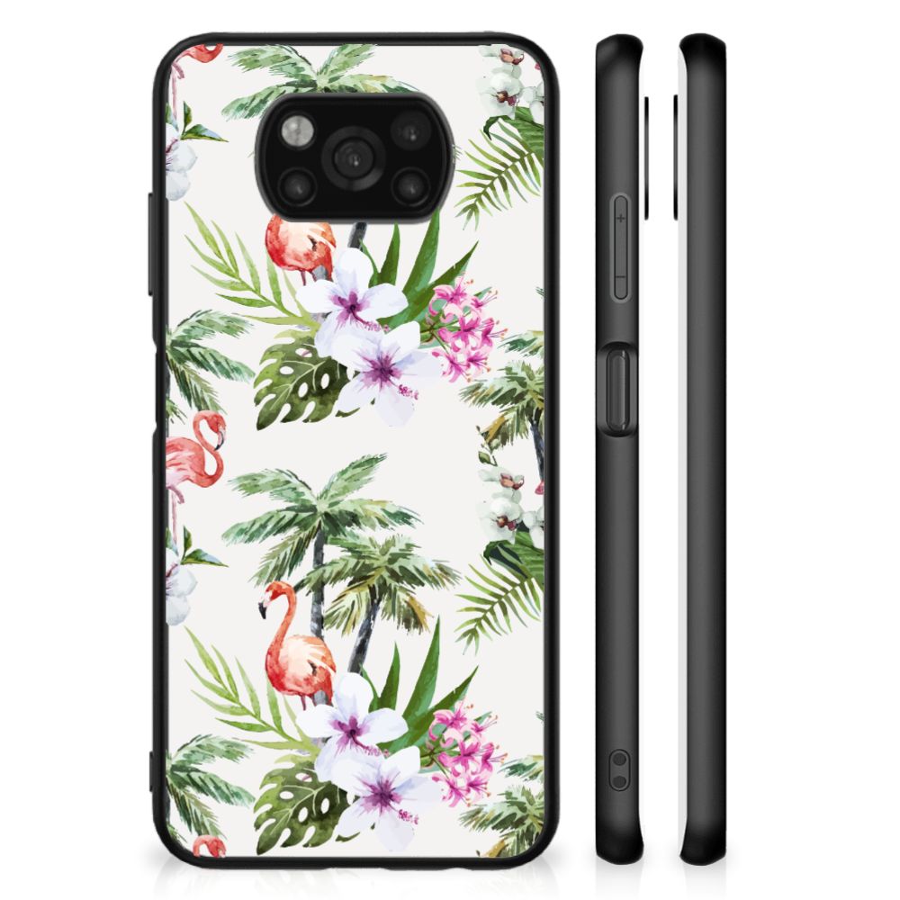 Xiaomi Poco X3 | X3 Pro Dierenprint Telefoonhoesje Flamingo Palms B2C Telecom