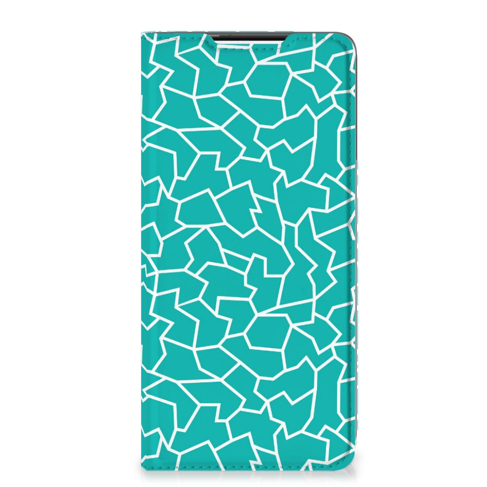 Samsung Galaxy S21 Plus Bookcase Cracks Blue - B2C Telecom