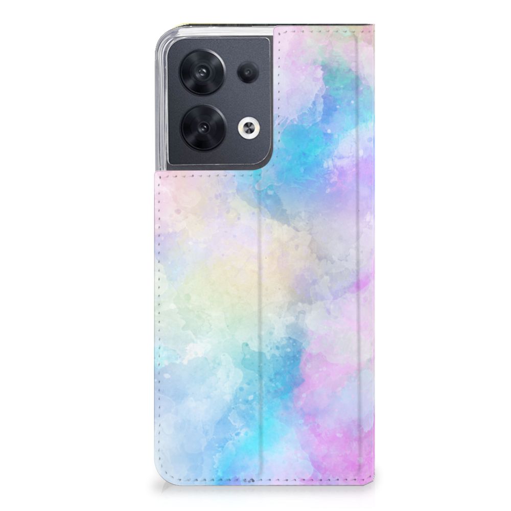 Bookcase OPPO Reno8 Watercolor Light - B2C Telecom