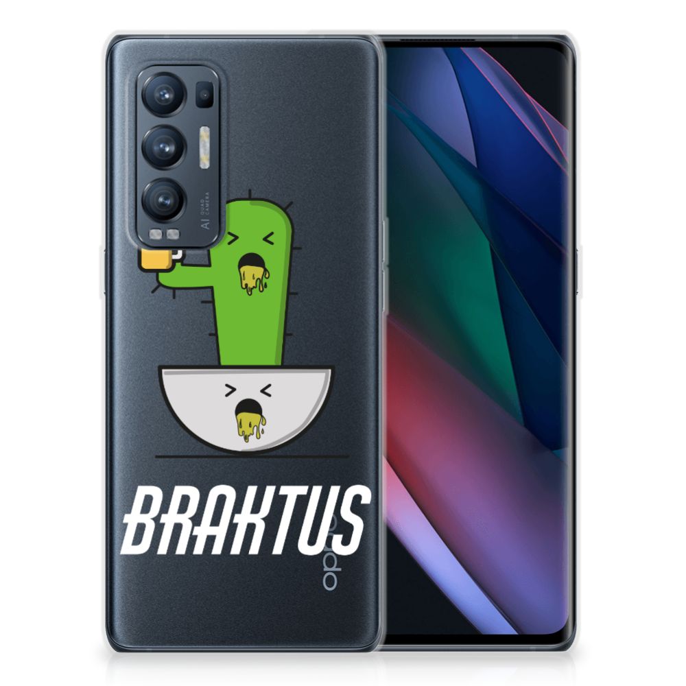 OPPO Find X3 Neo Telefoonhoesje met Naam Braktus B2C Telecom