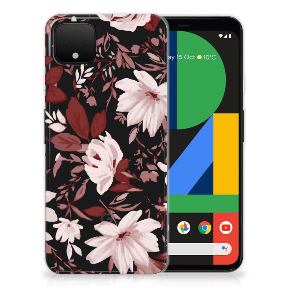 Hoesje maken Google Pixel 4 XL Watercolor Flowers