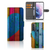 Samsung Galaxy S21 Plus Book Style Case Wood Heart - Cadeau voor je Vriend