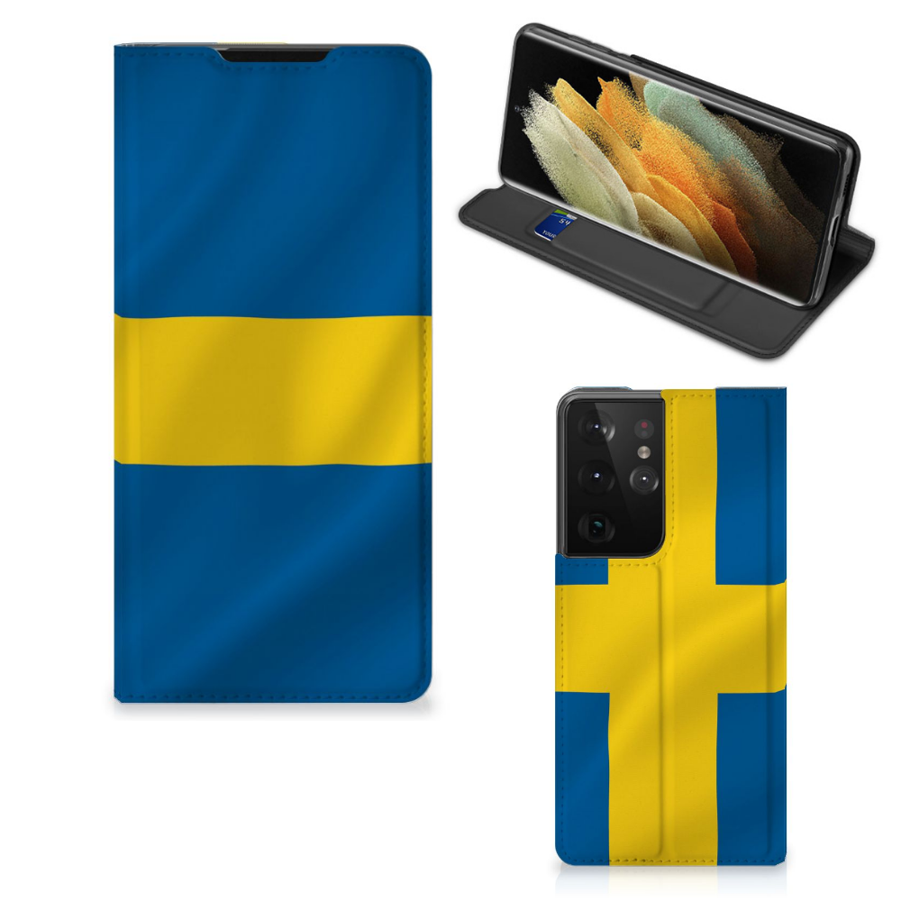 Samsung Galaxy S21 Ultra Standcase Zweden - B2C Telecom