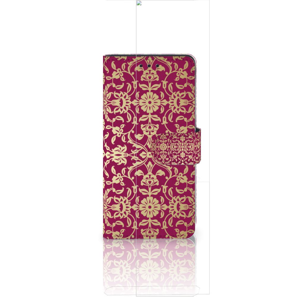 Wallet Case Huawei Ascend P8 Lite Barok Pink