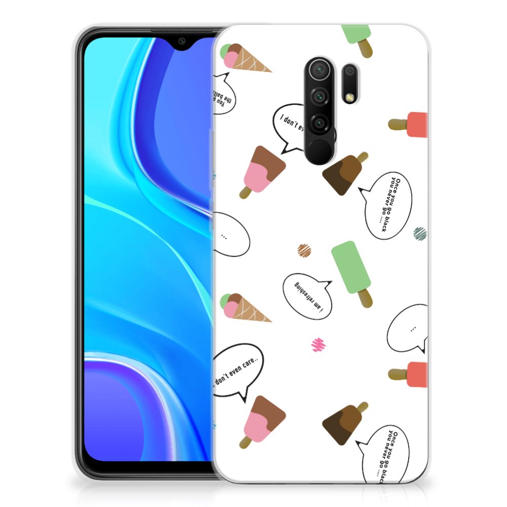 Xiaomi Redmi 9 Siliconen Case IJsjes