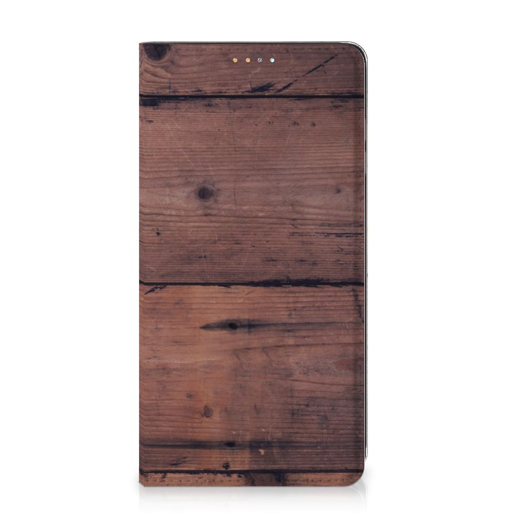 Samsung Galaxy A32 4G | A32 5G Enterprise Editie Book Wallet Case Old Wood - B2C Telecom