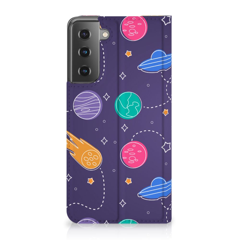 Samsung Galaxy S21 Hippe Standcase Space - B2C Telecom