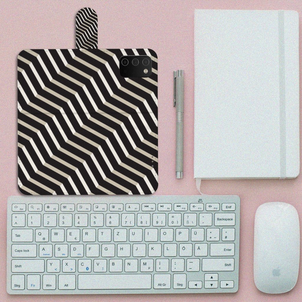 Samsung Galaxy A03s Book Case Illusion