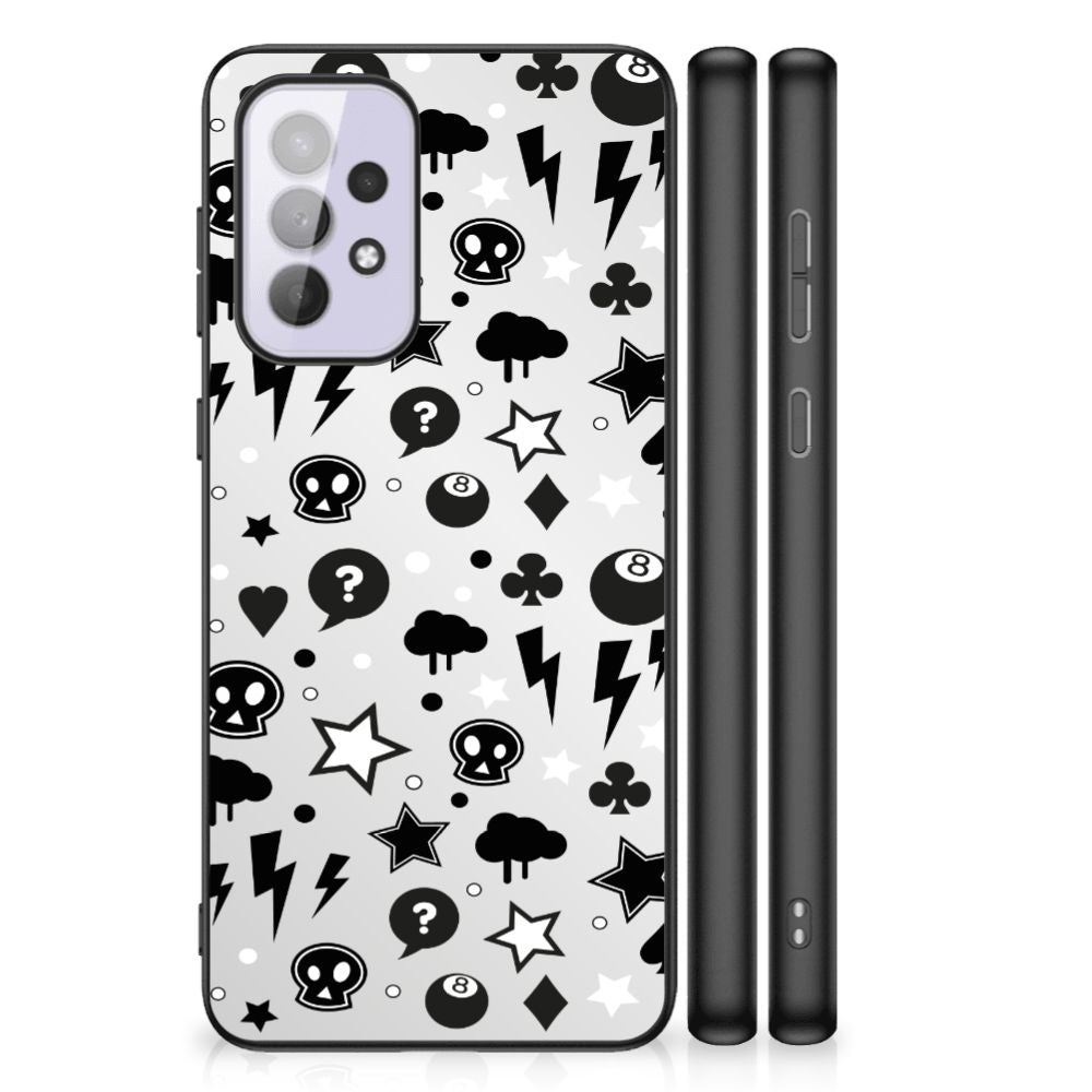 Telefoonhoesje Samsung Galaxy A33 5G Silver Punk B2C Telecom