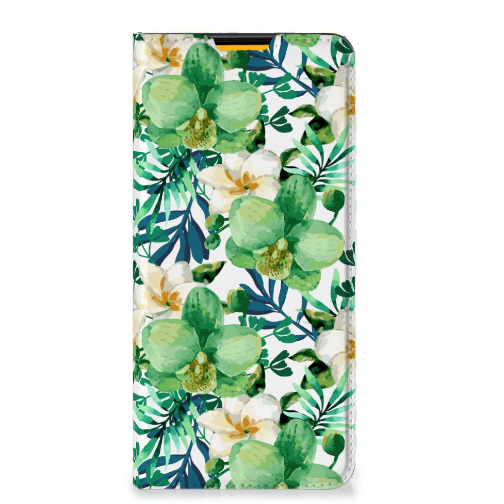 Samsung Galaxy M52 Smart Cover Orchidee Groen - B2C Telecom