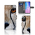 Samsung S10 Lite Telefoonhoesje met Pasjes Cheetah met close-up van cheeta oog en pasjesruimte