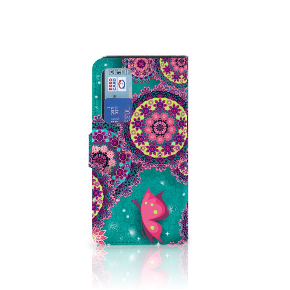 Huawei P40 Hoesje Cirkels en Vlinders