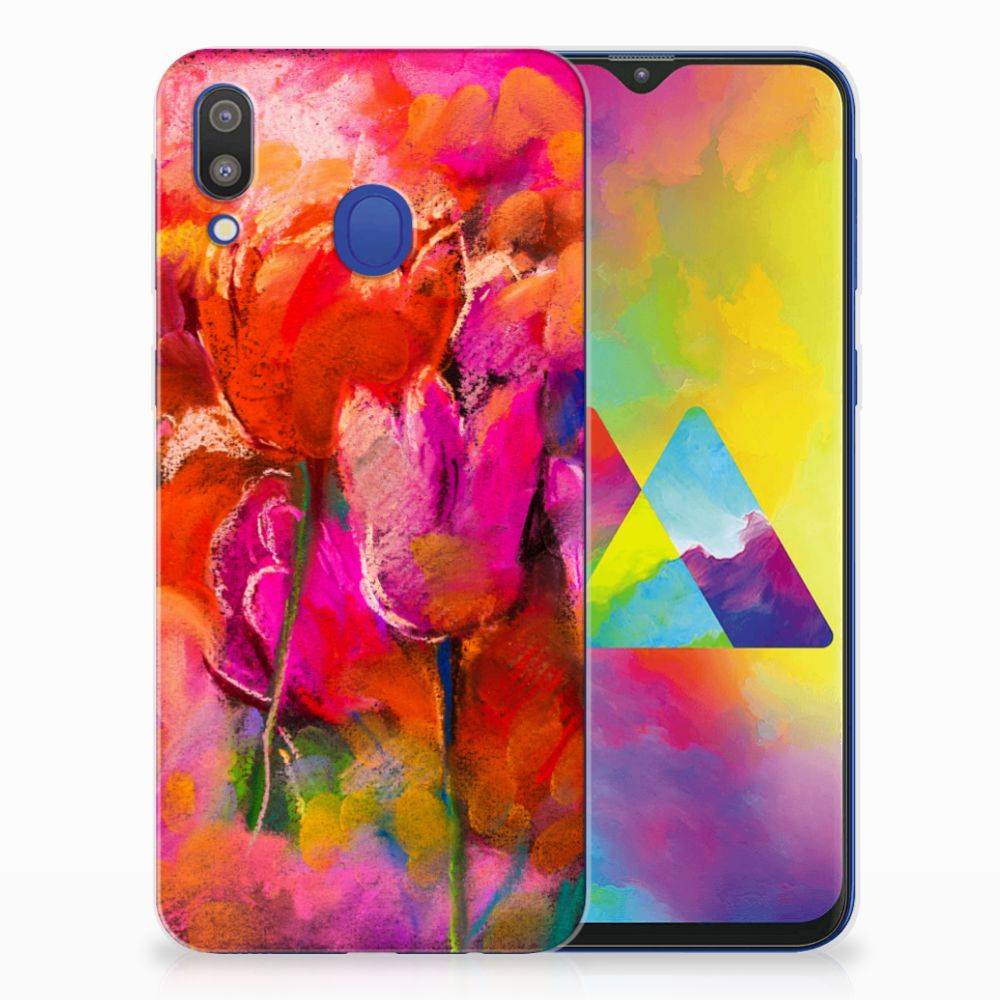 Hoesje maken Samsung Galaxy M20 (Power) Tulips