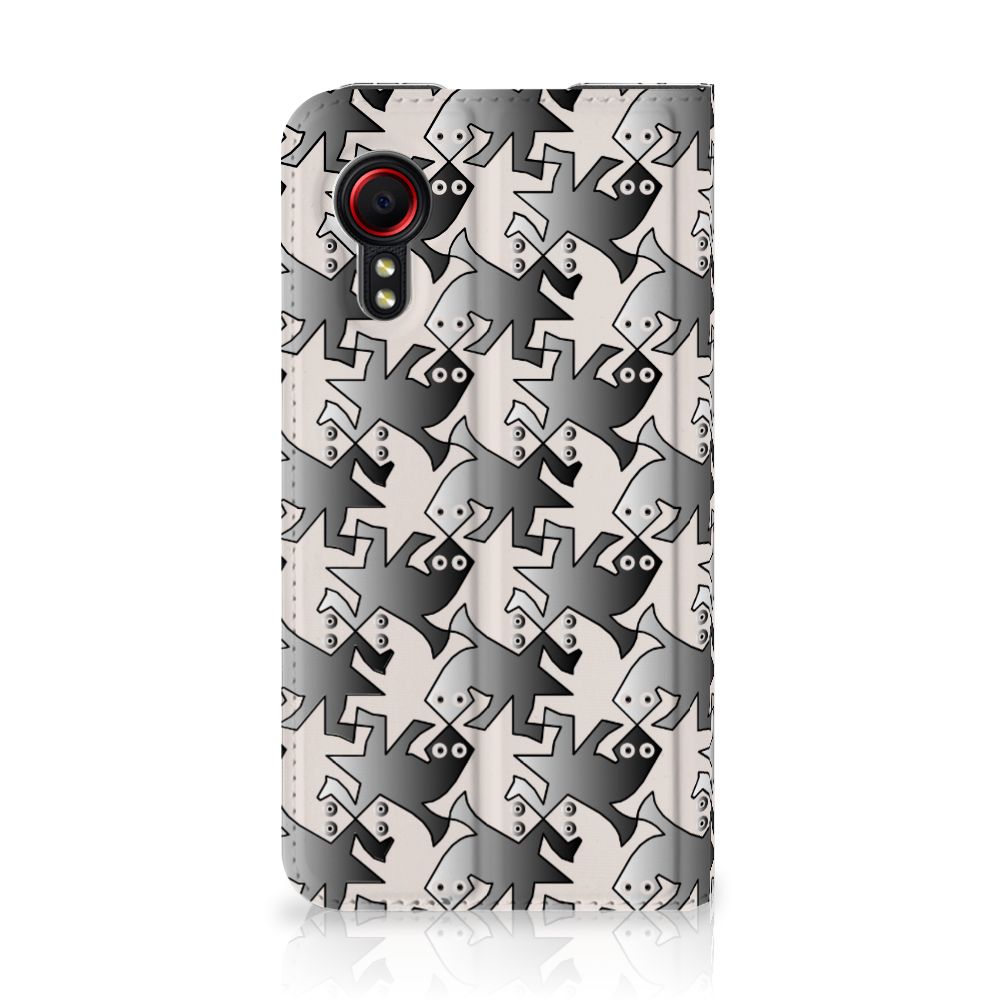 Samsung Galaxy Xcover 5 Hoesje maken Salamander Grey - B2C Telecom