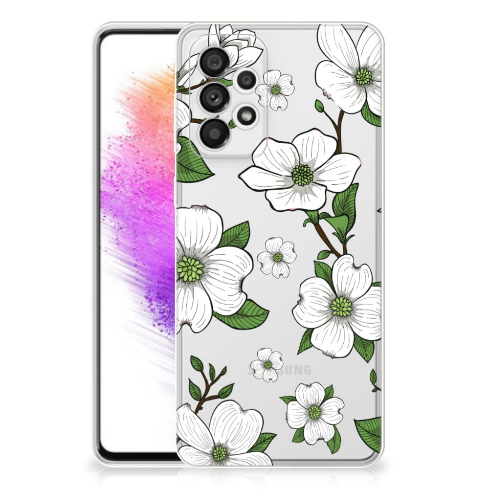 Samsung Galaxy A73 5G TPU Case Dogwood Flowers B2C Telecom
