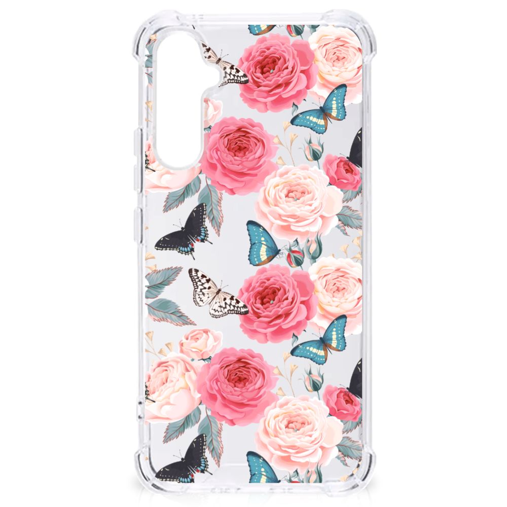 Samsung Galaxy A34 Case Butterfly Roses B2C Telecom