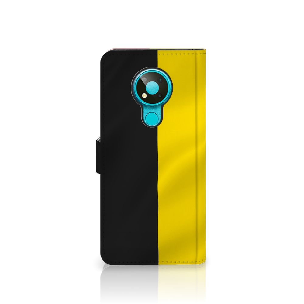 Nokia 3.4 Bookstyle Case Belgische Vlag
